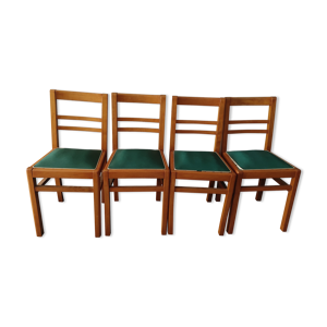 4 chaises bistrot vintage