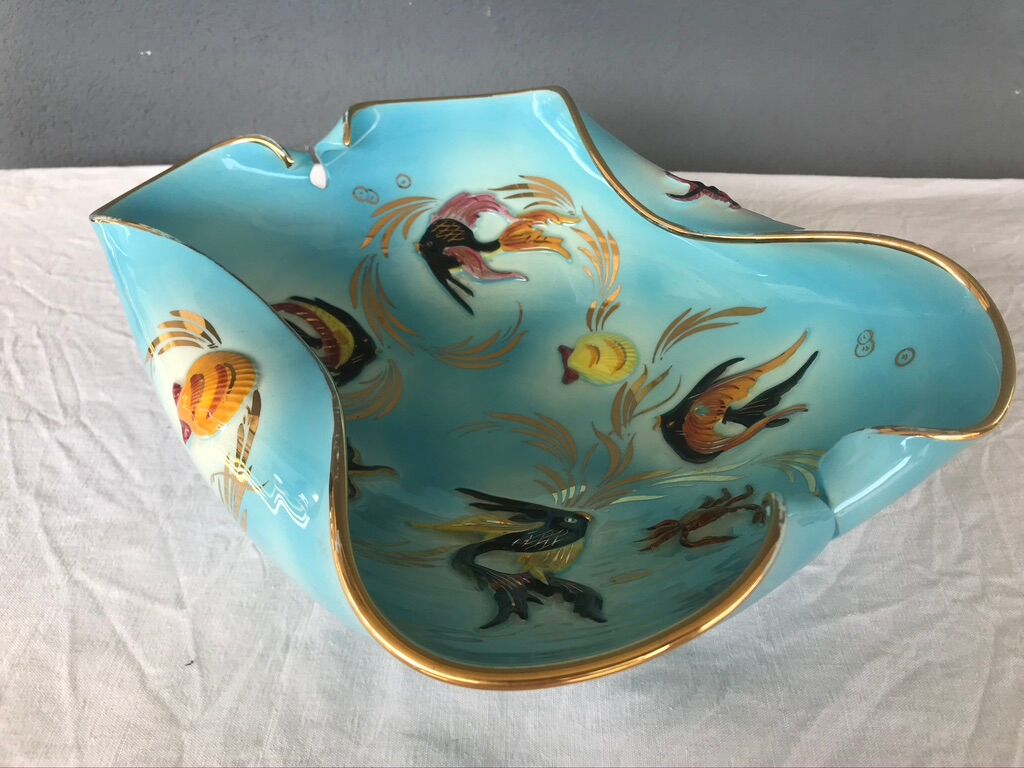 Empty cut ceramic pocket Monaco Cerazur 1950/60