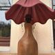 Pied de lampe design brutaliste Richard Lecompte