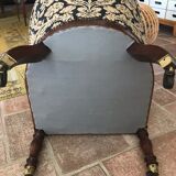 Fauteuil crapaud Restauration