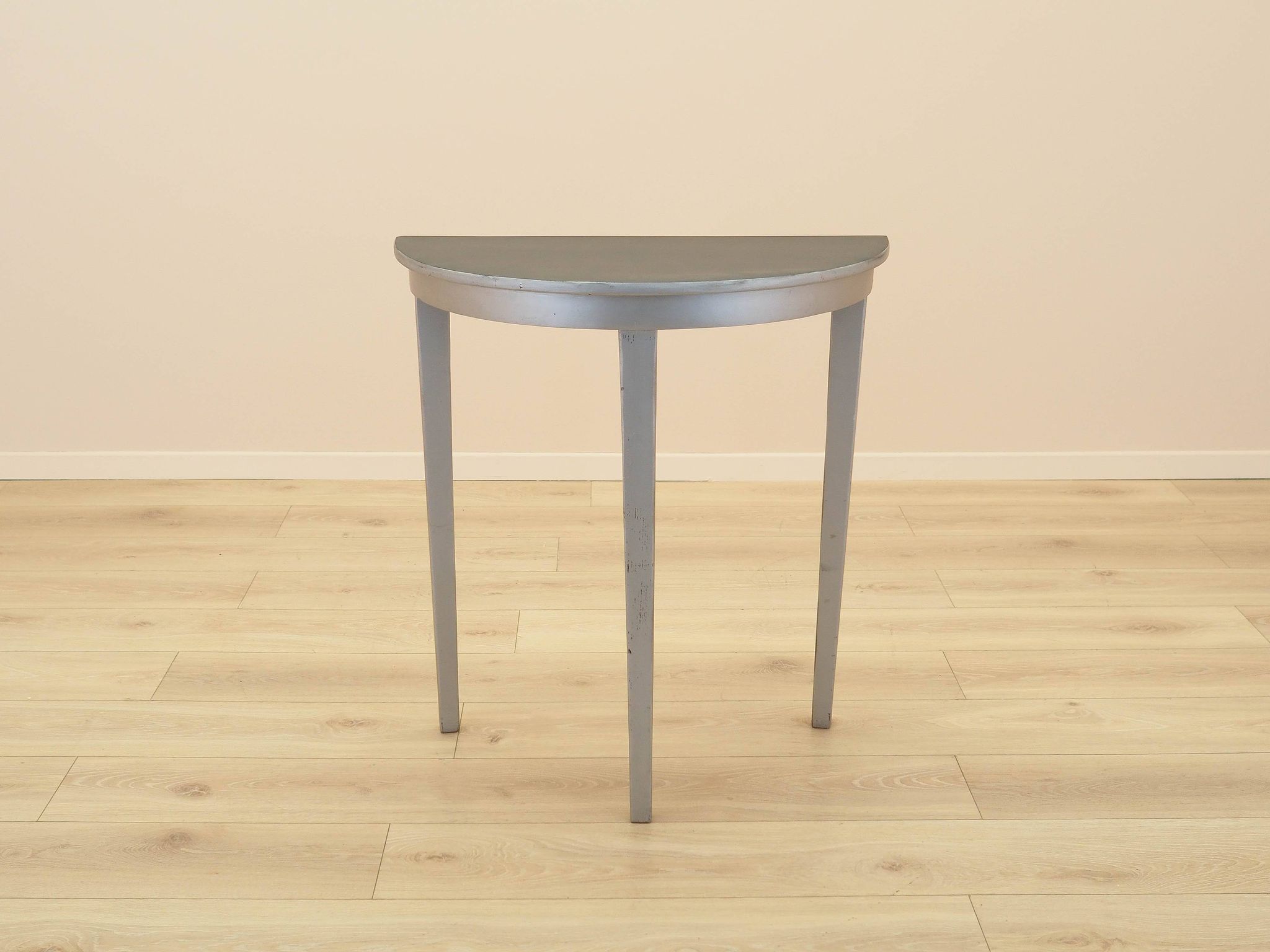Table console en pin, design danois, années 1960, fabriquée au Danemark