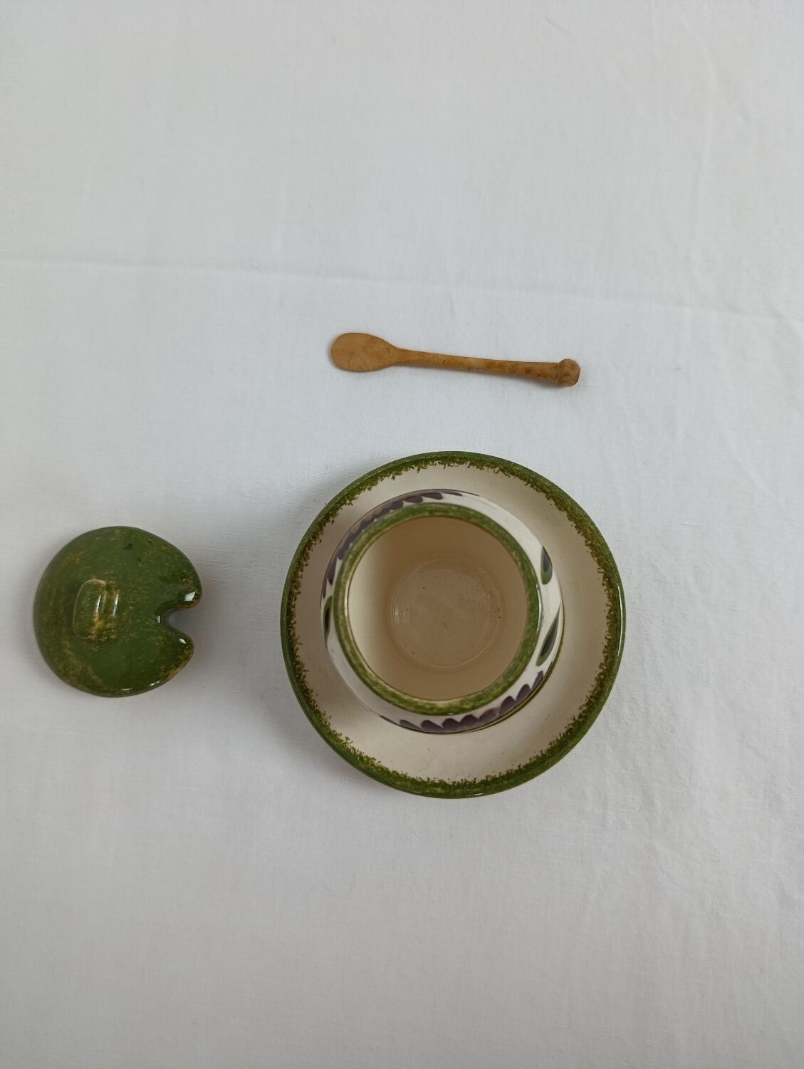 Mustard serving pot St Jean de Bretagne