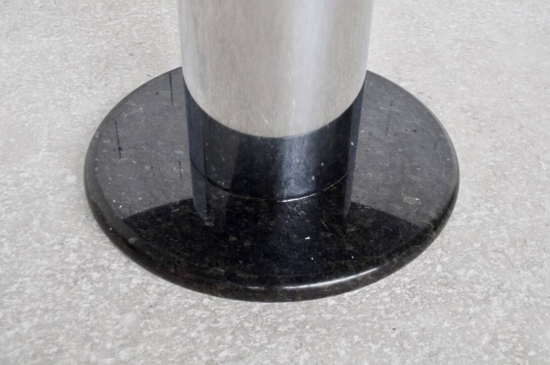 TABLE LOTOROSSO BY ETTORE SOTTSASS MARBLE POLTRONOVA PUBLISHER 1965
