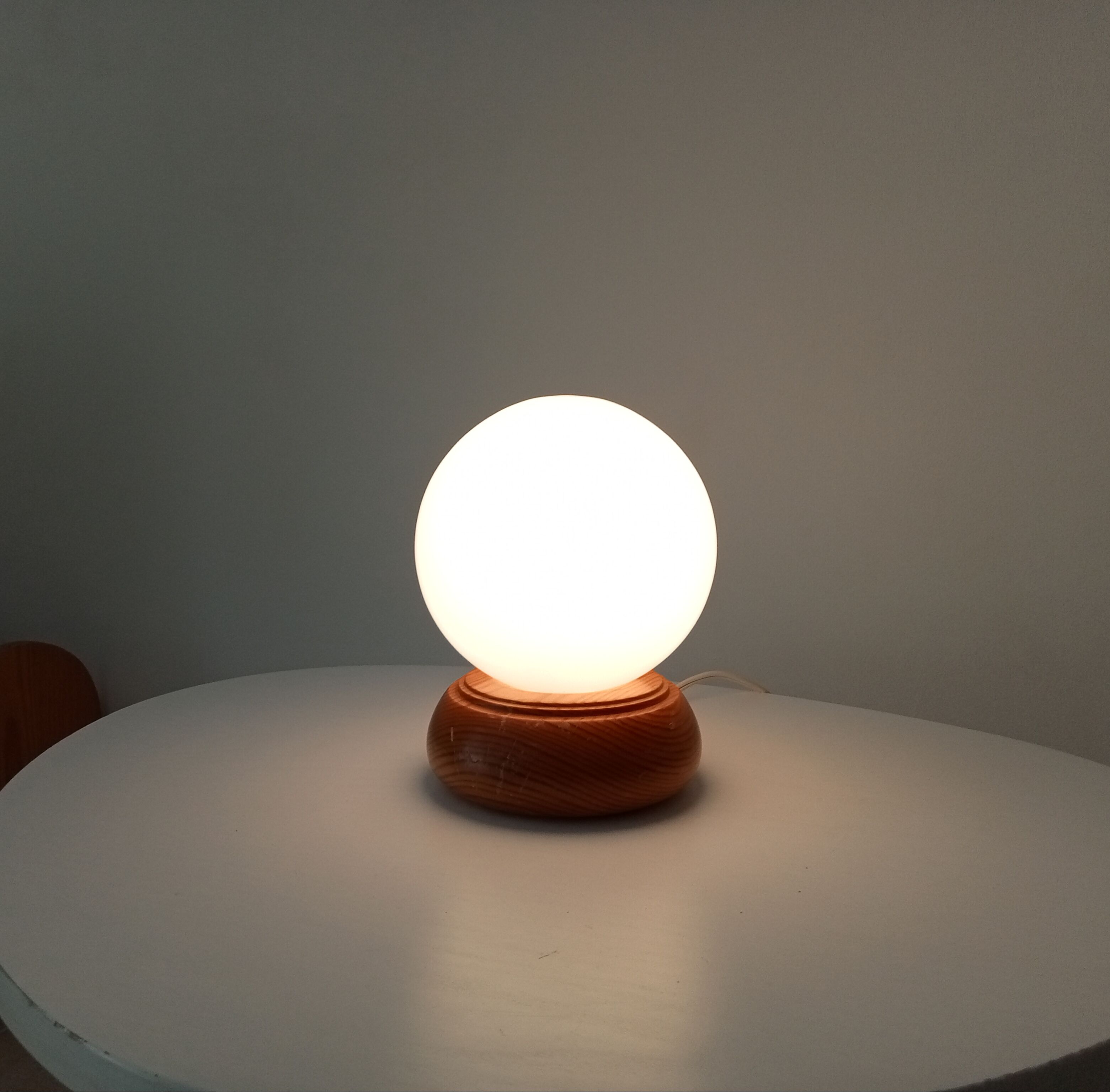 Vintage ball lamp 70s/80s