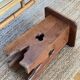 Antique oak stool