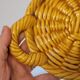Servant cup or braided ceramic decoration bottle underwear