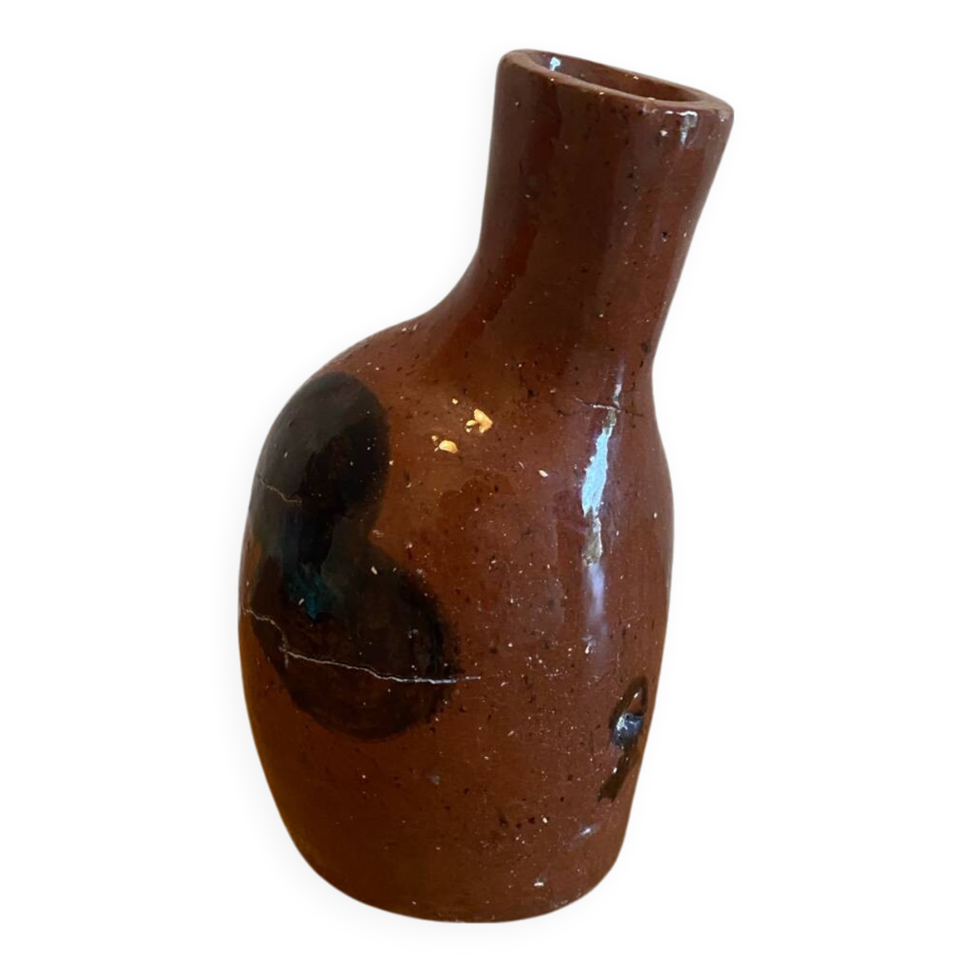 Handmade terracotta vase
