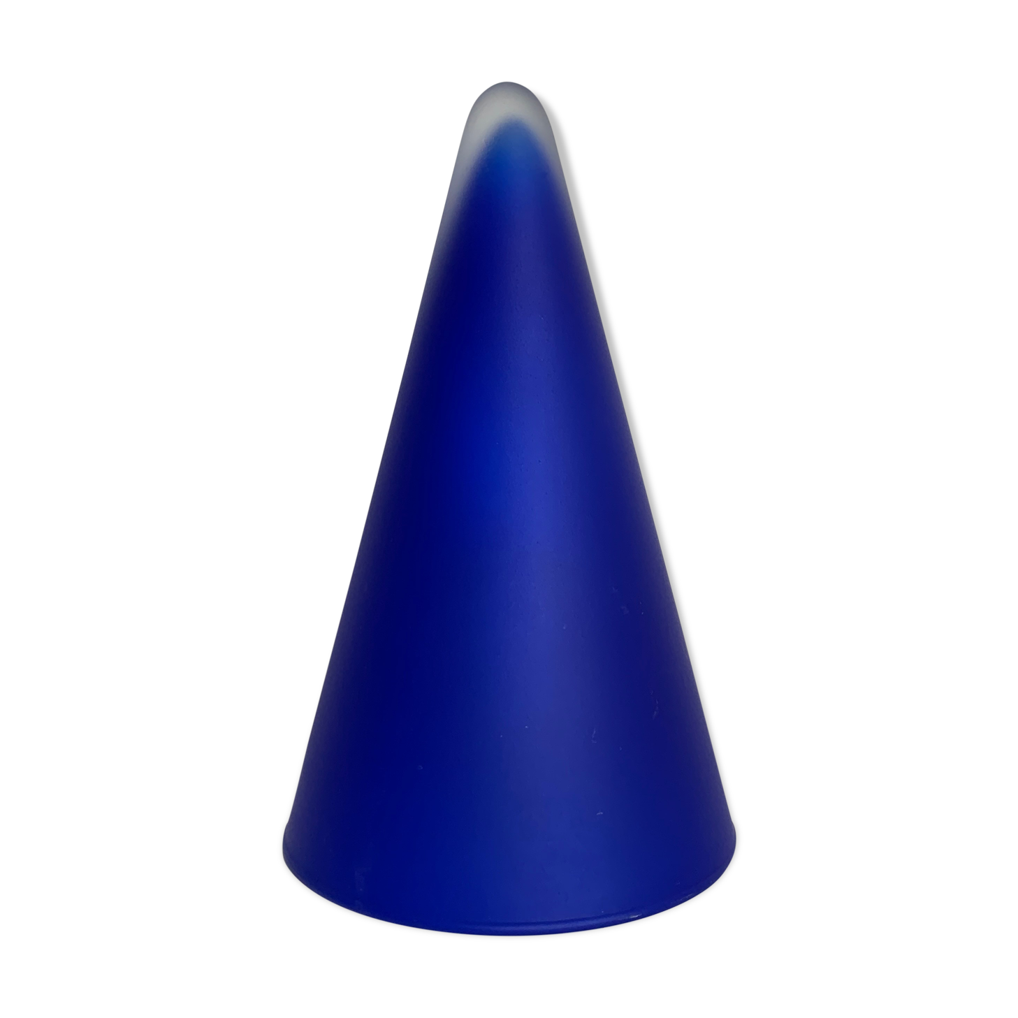 Teepee lamp blue conical tipi cone glass sce habitat 80