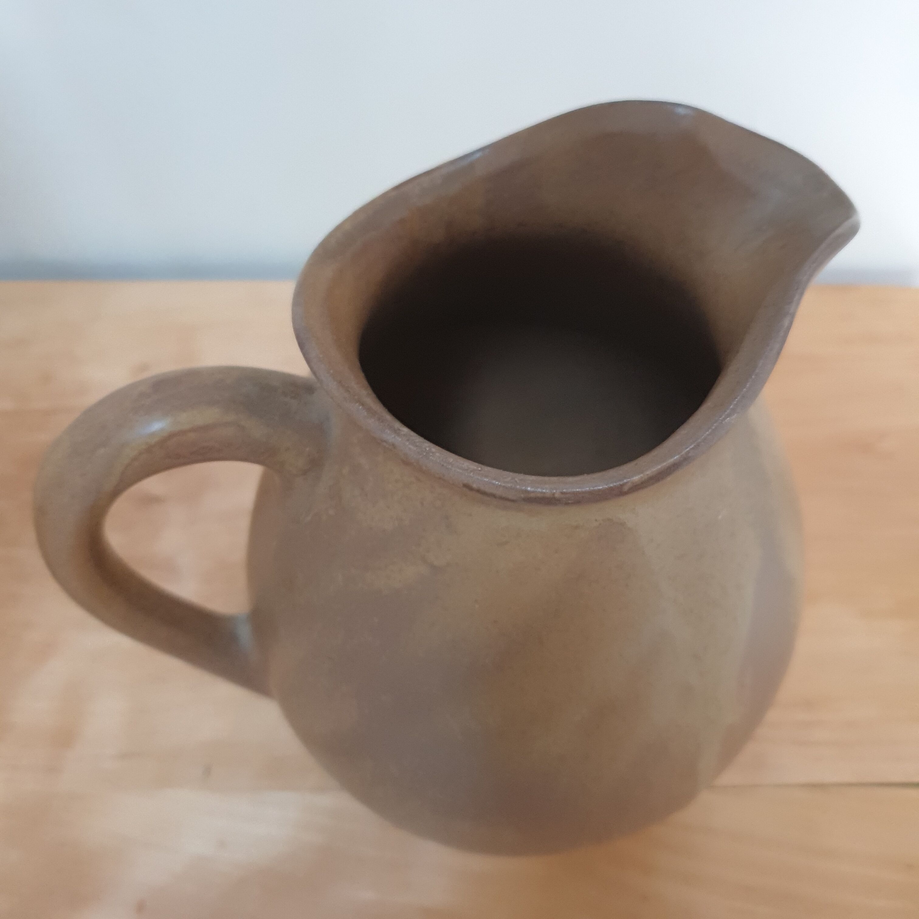 Pitcher carafe in sandstone