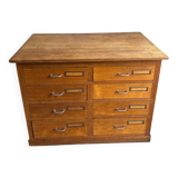 Vintage 8-drawer craft cabinet