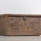 Antique solid wood chest (1830s) #34