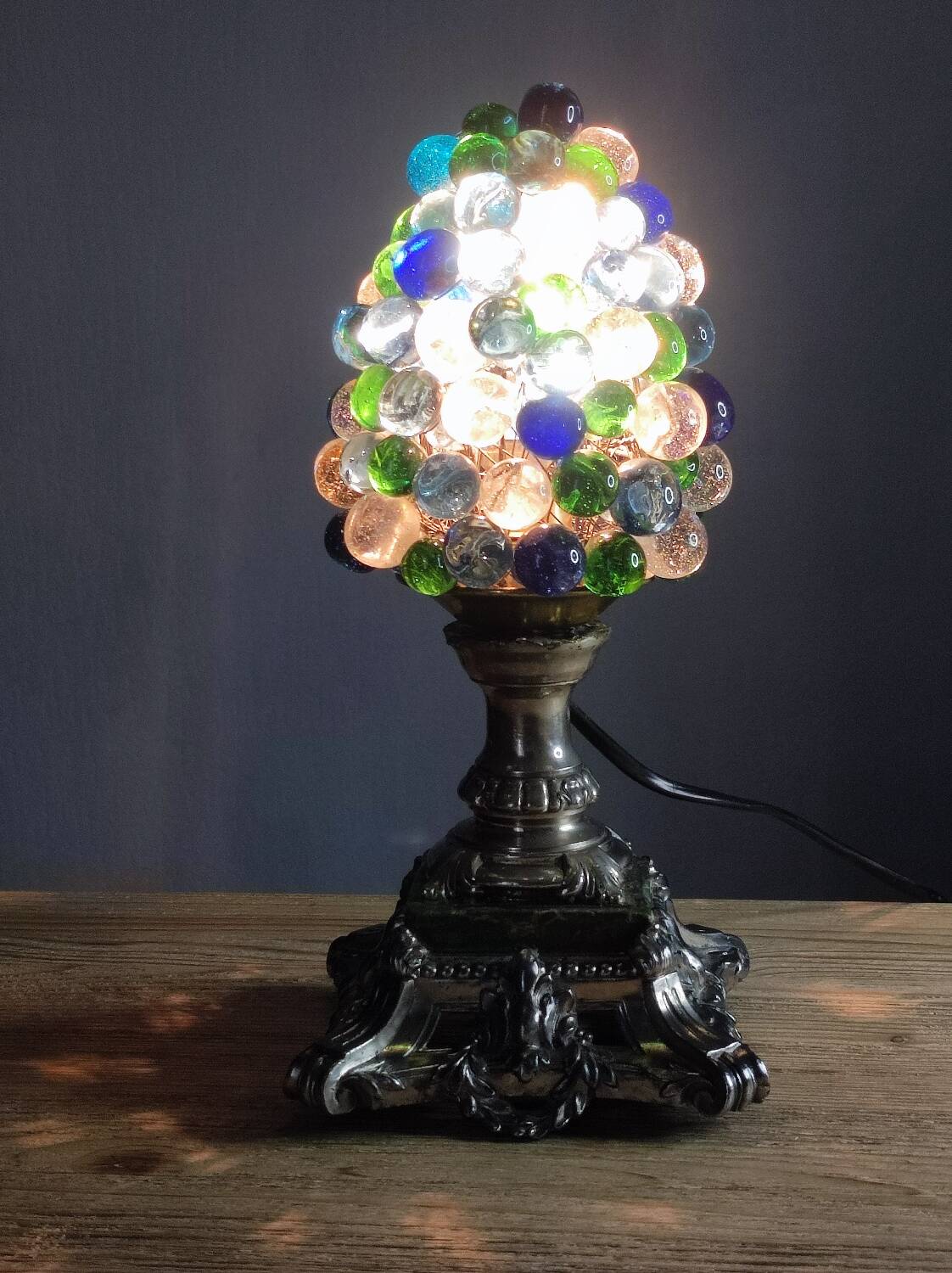 Grape lamp in Art Nouveau style