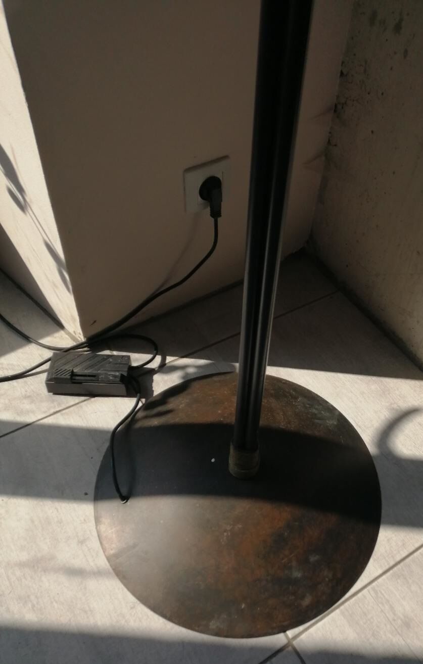 Very large floor lamp Vintage year 80