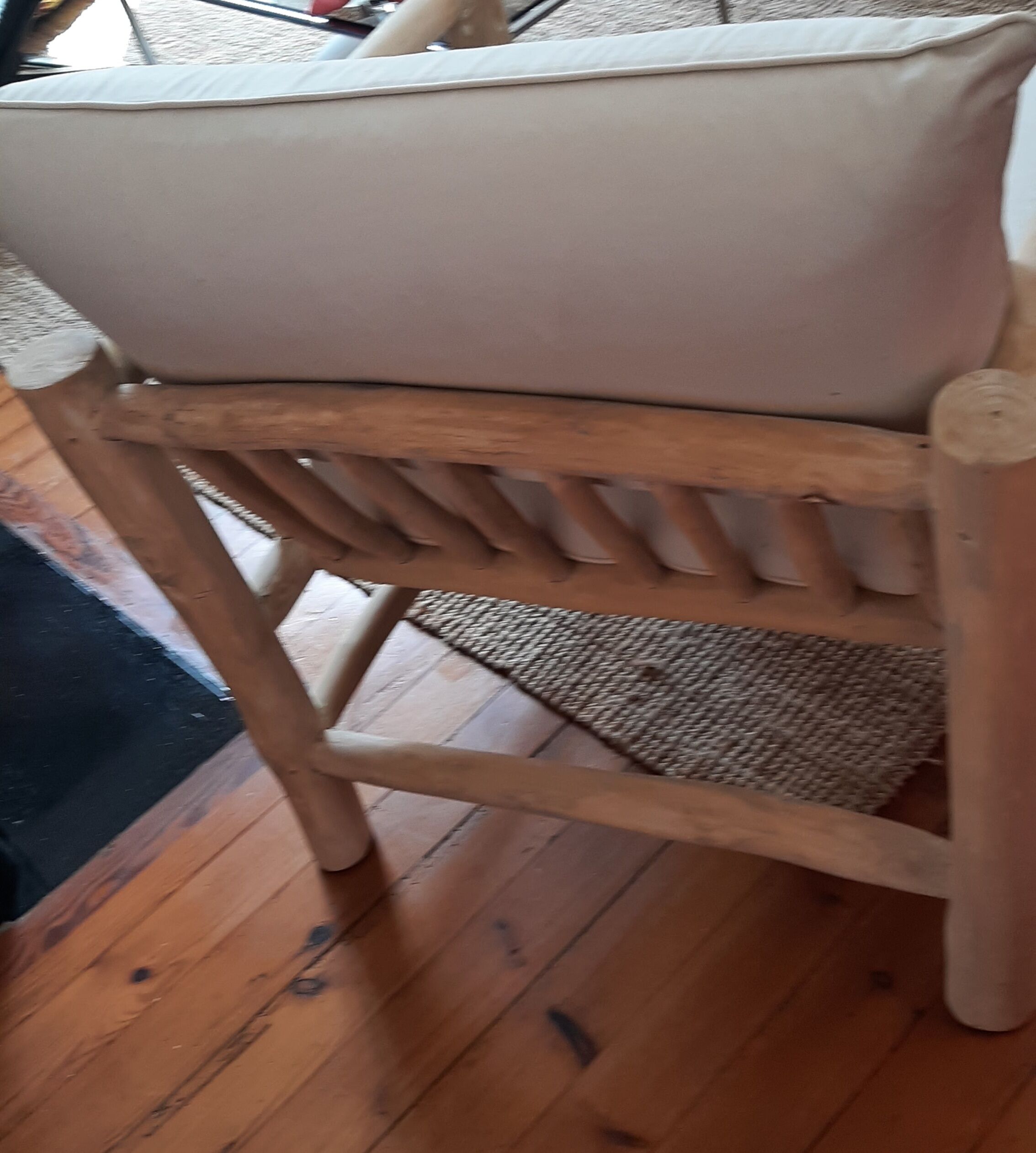 Fauteuil  bois flotté