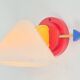 Lampes murales Stoja vintage postmodernes, années 1980, ensemble de 2