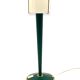 Lampe de table moderniste vert, France 1960s
