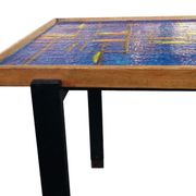 Italy 1955 ceramic mid-century side table
