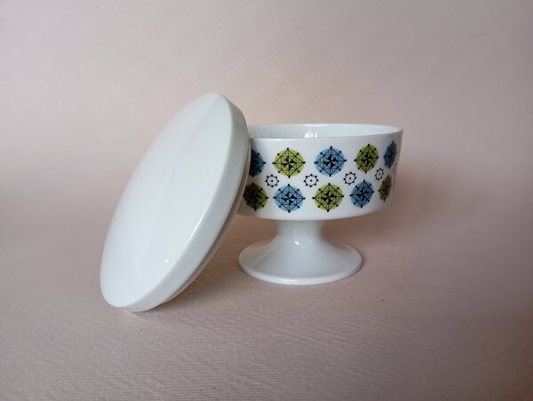 Service 8 tasses ''Rosette Taïga'' Tapio Wirkkala & Ute Schröder pour Rosenthal, ca 1970