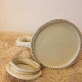 Teapot color flax