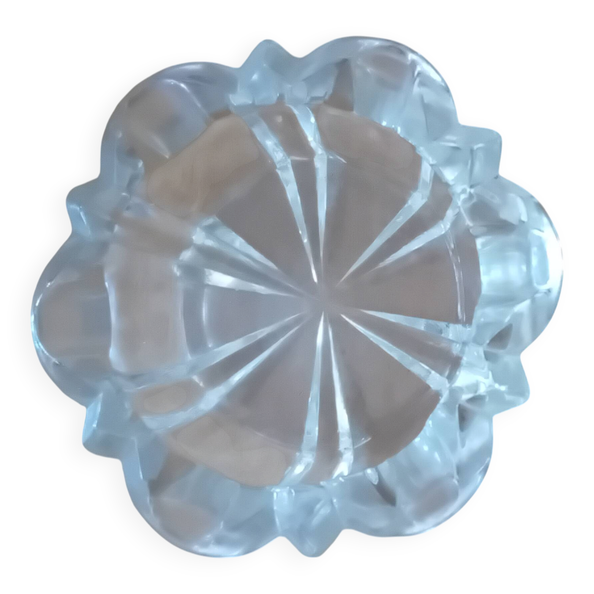 Vintage glass ashtray