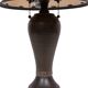 Vintage Dirk van Erp Style Arts & Crafts Copper & Mica Table Lamp 20th Cent