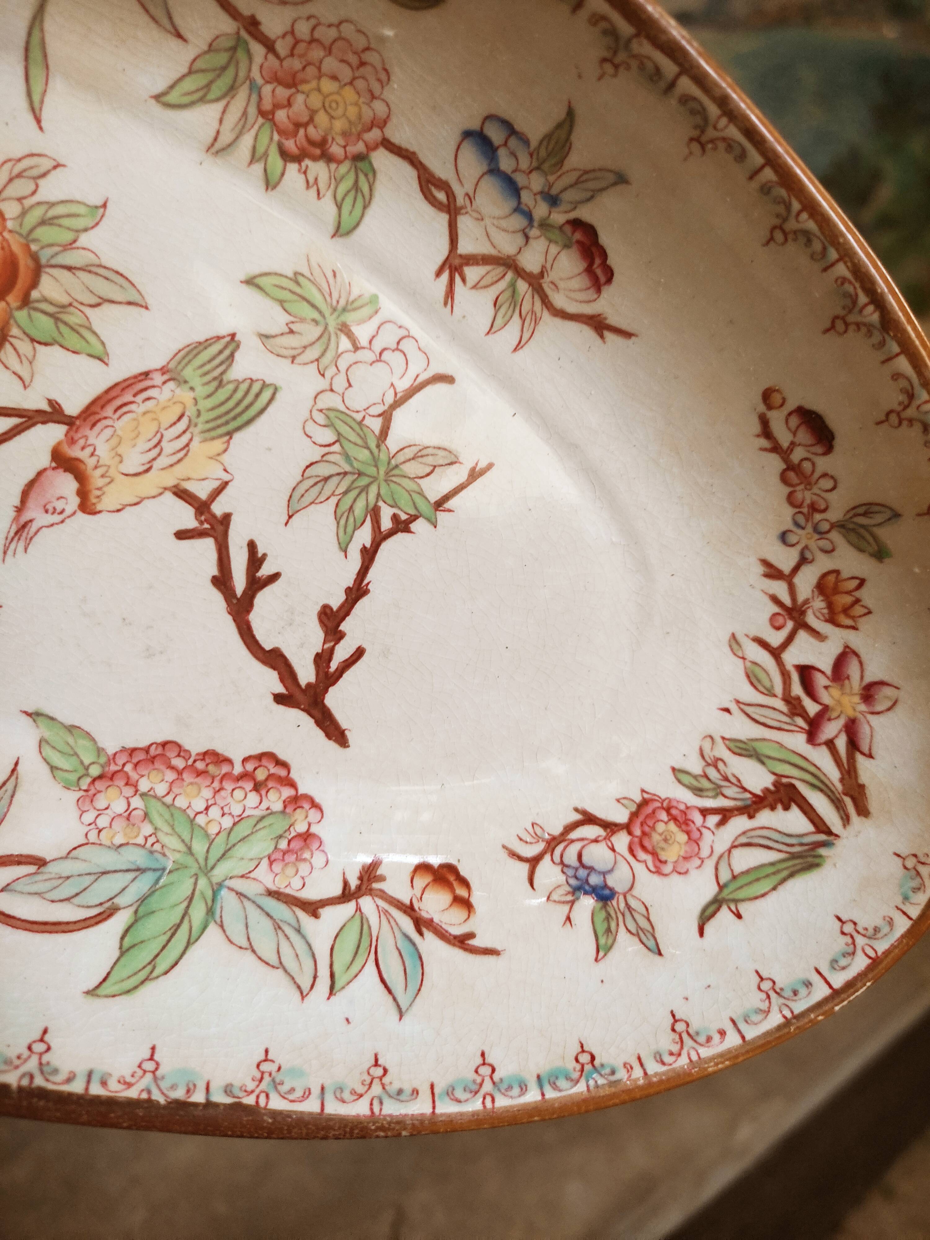 2 earthenware raviers by Sarreguemines