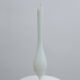 Vase soliflor blanc laiteux nacré