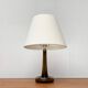Vintage Danish table lamp model Fleur in glass by Michael Bang for Holmegaard, 1970s.
