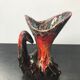 Former pitcher Vallauris ceramics brown - vintage red