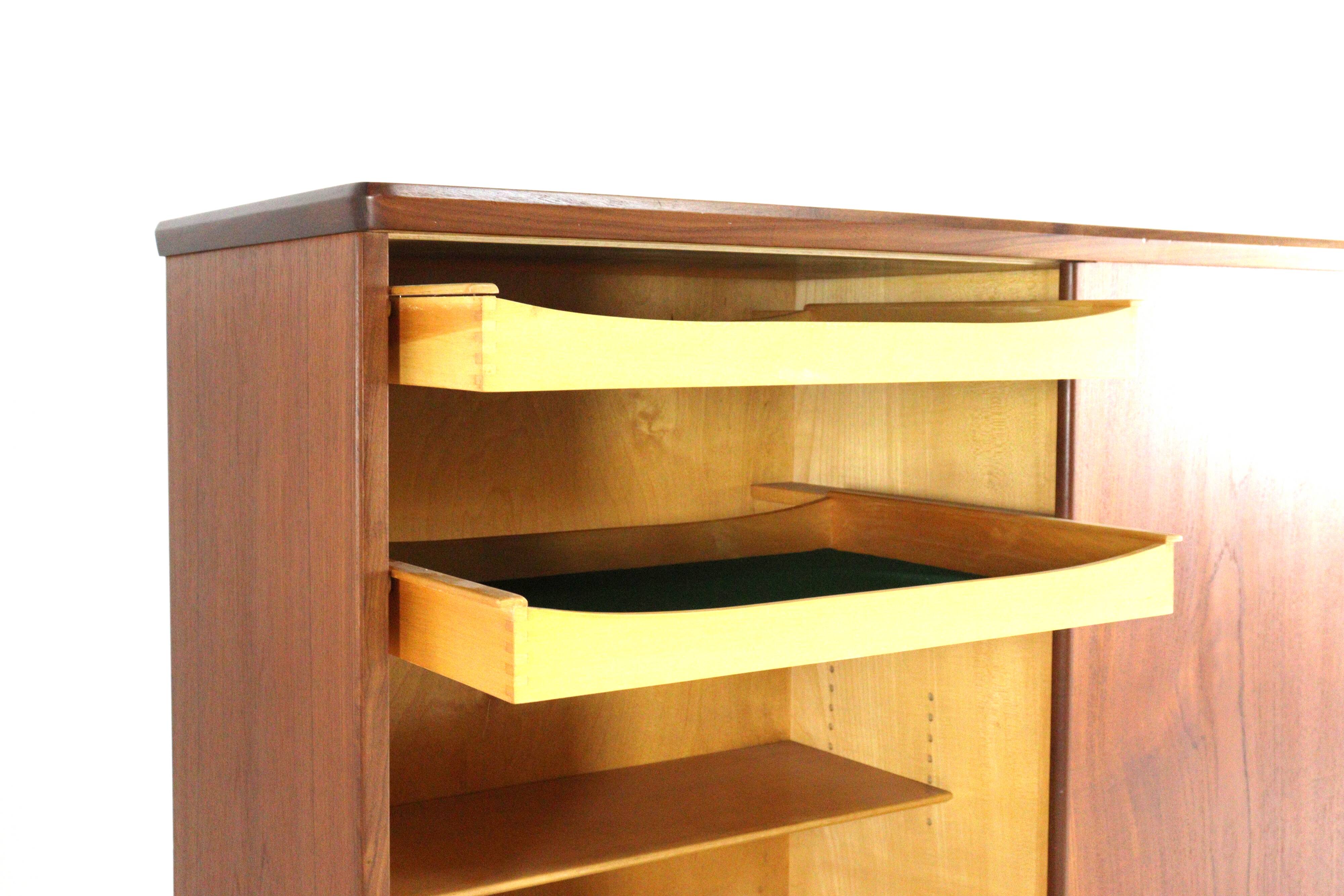 Vamo Sønderborg highboard attr. Arne Vodder | 194 cm  danish design in teak