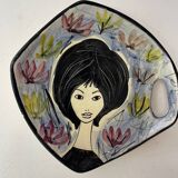 1960s Vallauris trinket tray