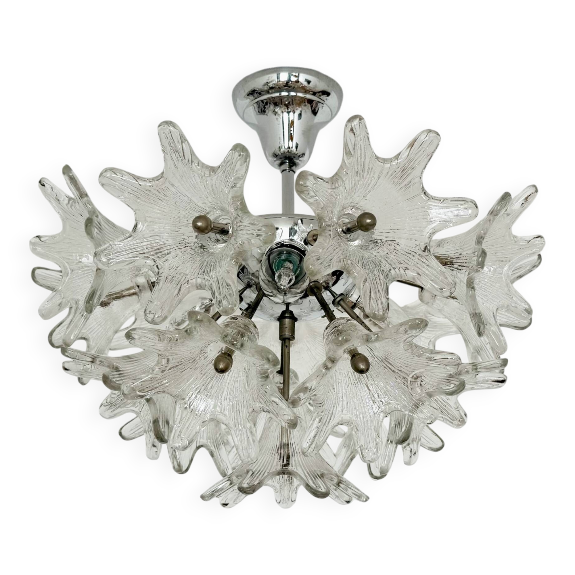 Lustre en verre de Murano par Paolo Venini pour VeArt