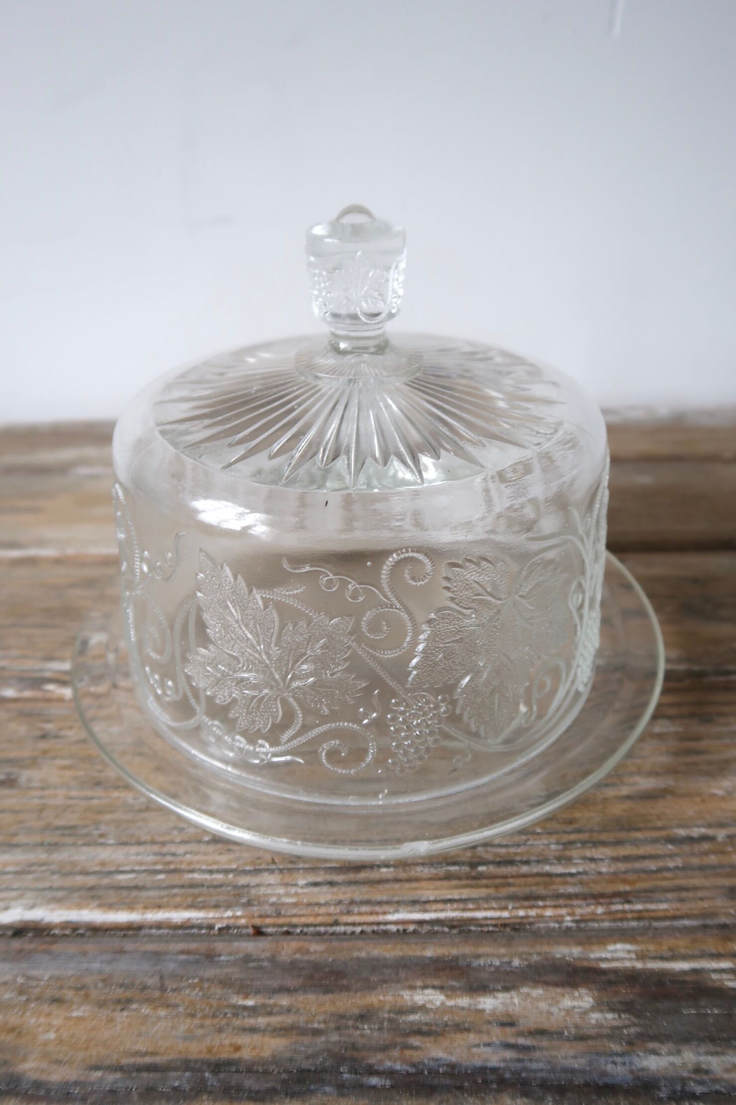 Glass cheese bell