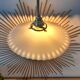 White opaline hanging lamp