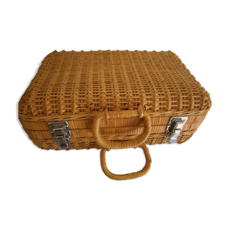 Valise en osier