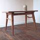 Antique oak table and compass legs