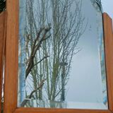 Art Deco hairdresser with bevelled mirror