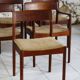 Set of 4 teak chairs and 2 armchairs by Johannes Nørgaard for Møbelfabrik, 1960