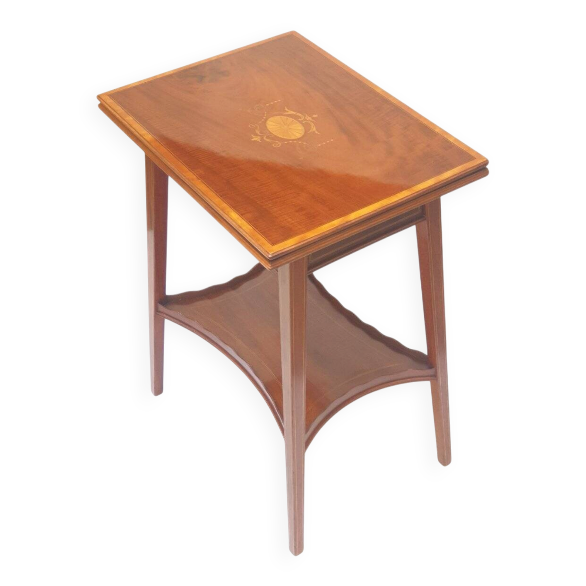 Game table in mahogany England late 19th century early 20th century