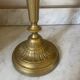 Antique 5-light brass candlestick
