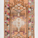 3x14 1960s Antique Vintage Runner Rug,84x427Cm