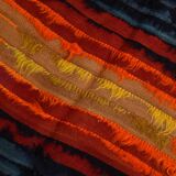 4x11 Red & Orange Handmade %100 Wool Moroccan Runner Rug, 128x346Cm