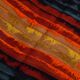 Tapis marocain fait main 100 % laine, rouge et orange, 4 x 11, 128 x 346 cm