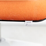 Zaha Hadid conference armchair Silver S101 for Interstuhl