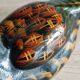 Decorative hand painted ceramic duck