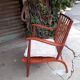 Scandinavian wooden armchair