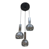 Vintage Symphonie cascade pendant lamp Euroline Belgium 1970s