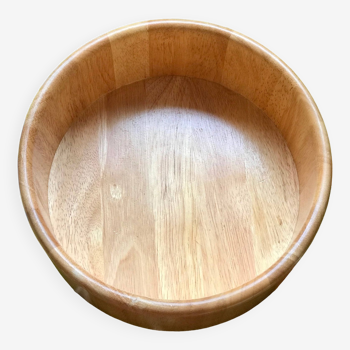 Wooden salad bowl