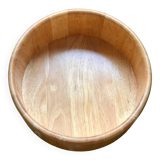 Wooden salad bowl