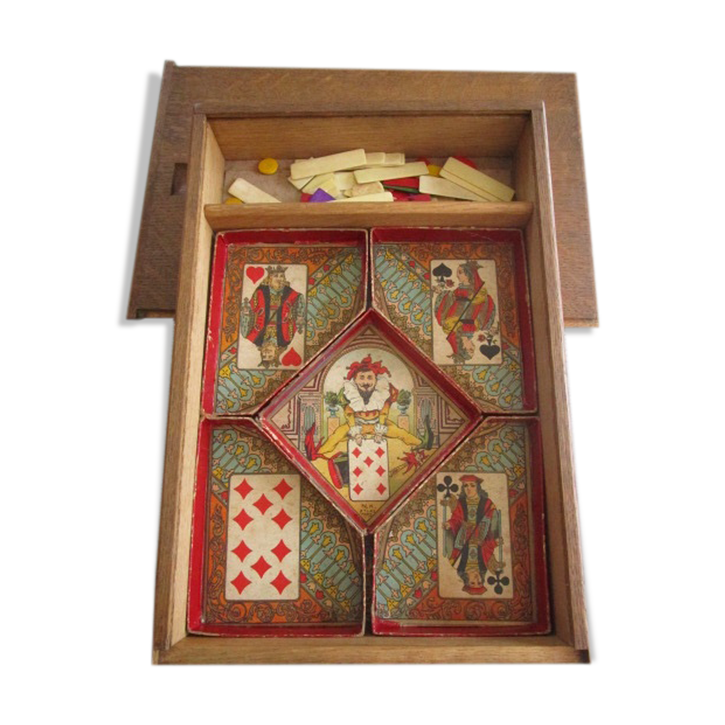 Old yellow dwarf games, oak box